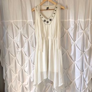 Want and Need white Dress